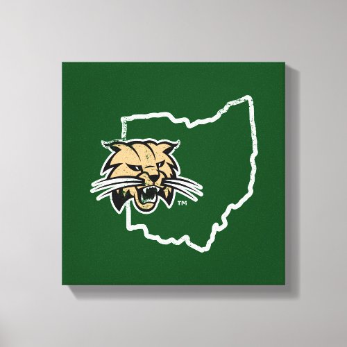 Ohio University State Canvas Print