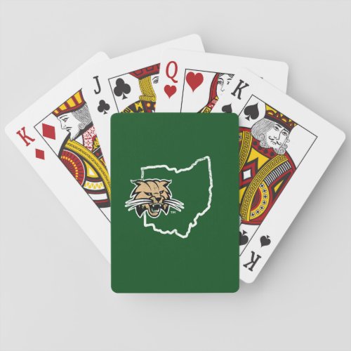 Ohio University State Playing Cards