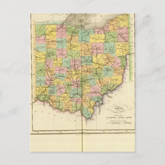 Ohio US Postcard (Front)