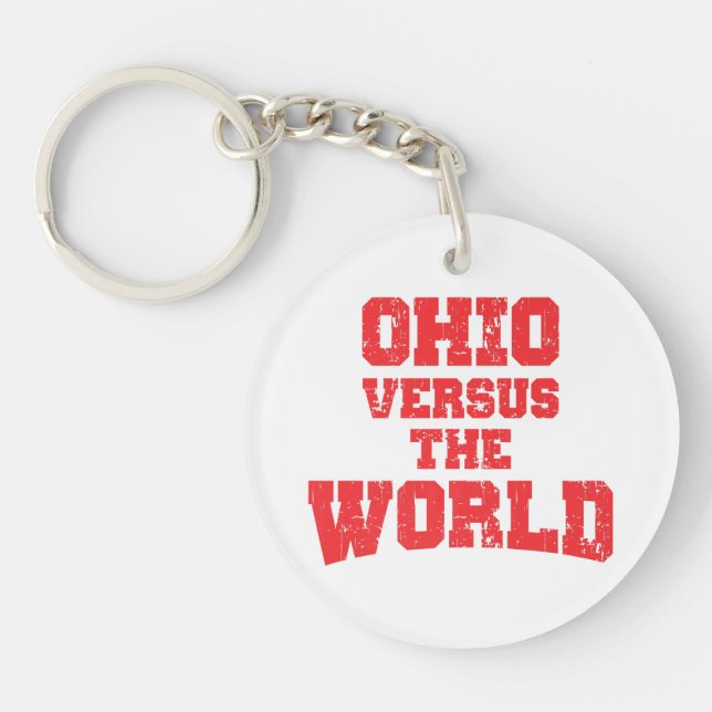 OHIO VERSUS THE WORLD KEYCHAIN (Front)