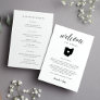 Ohio Wedding Welcome Letter & Itinerary