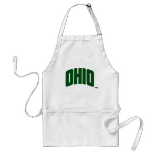 Ohio Wordmark Adult Apron