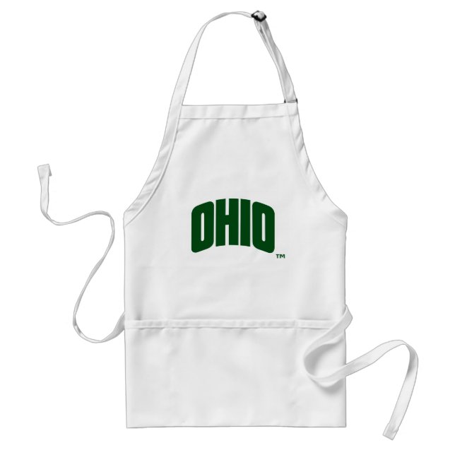 Ohio Wordmark Adult Apron (Front)