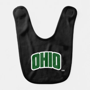 Ohio Wordmark Baby Bib