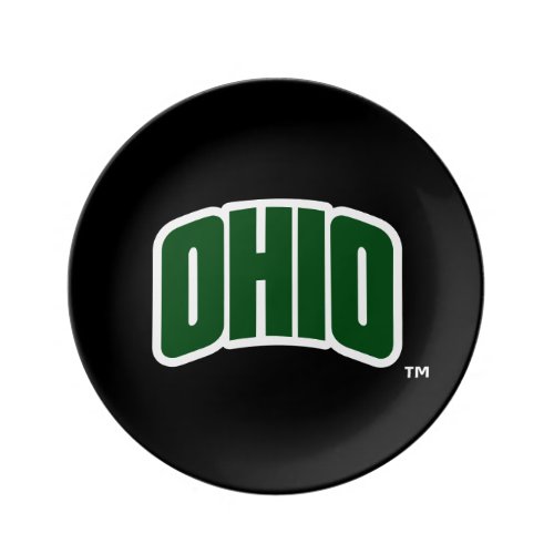 Ohio Wordmark Dinner Plate