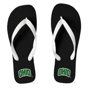 Ohio Wordmark Flip Flops