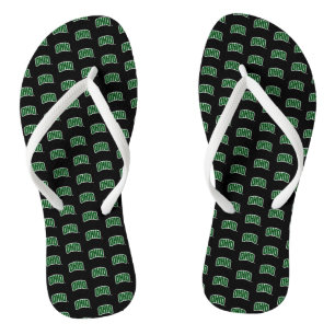 Ohio Wordmark Flip Flops