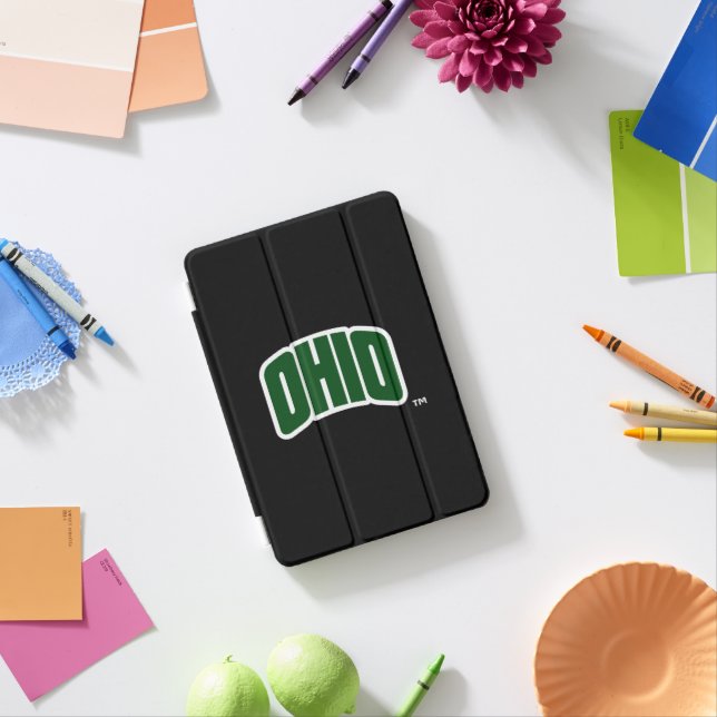 Ohio Wordmark iPad Mini Cover (In Situ)