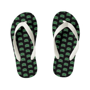 Ohio Wordmark Kid's Flip Flops