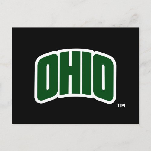 Ohio Wordmark Postcard