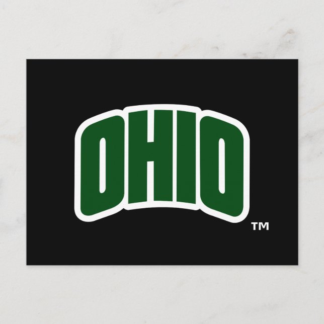 Ohio Wordmark Postcard (Front)