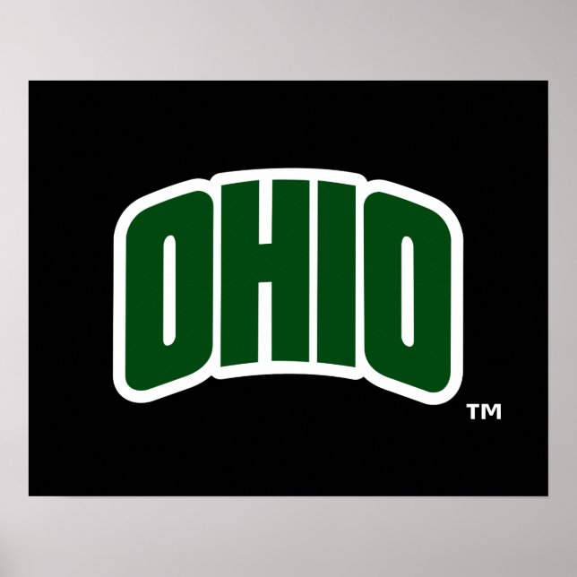 Ohio Wordmark Poster (Front)
