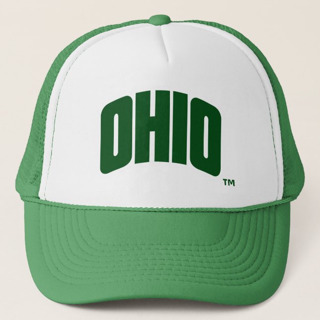 Ohio Wordmark Trucker Hat (Front)