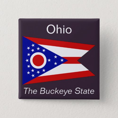 Ohioan Flag Button