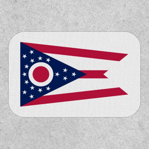 Ohioan Flag Flag of Ohio Patch