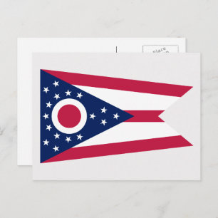 Ohioan Flag, Flag of Ohio Postcard