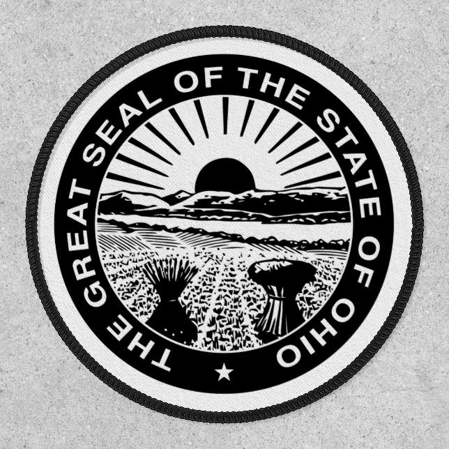 Ohioan Seal, Seal of Ohio Patch (Front)