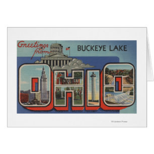 OhioBuckeye LakeLarge Letter ScenesOhio Cards