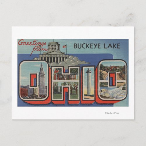 OhioBuckeye LakeLarge Letter ScenesOhio Postcard