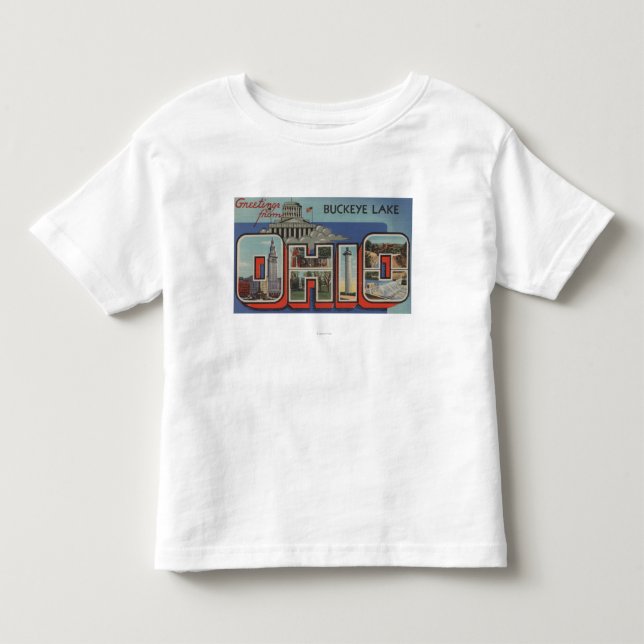 OhioBuckeye LakeLarge Letter ScenesOhio Toddler T-shirt (Front)