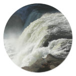 Ohiopyle Falls in Pennsylvania Classic Round Sticker