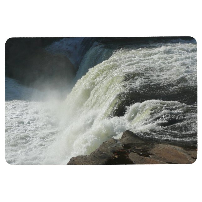 Ohiopyle Falls in Pennsylvania Floor Mat (Front)
