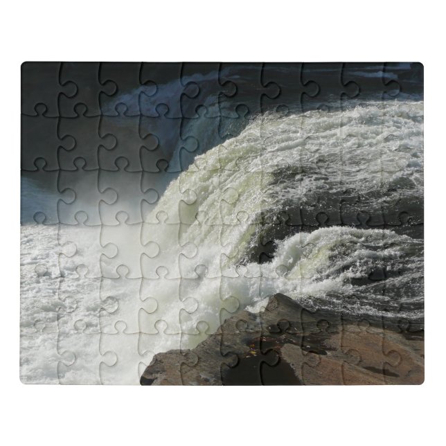 Ohiopyle Falls in Pennsylvania Jigsaw Puzzle (Puzzle Horizontal)