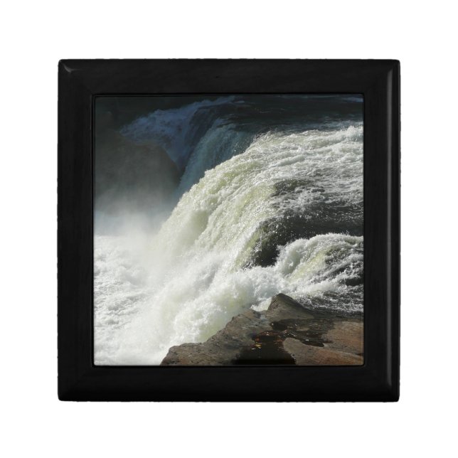 Ohiopyle Falls in Pennsylvania Keepsake Box (Front)