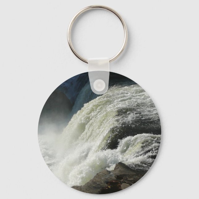 Ohiopyle Falls in Pennsylvania Keychain (Front)