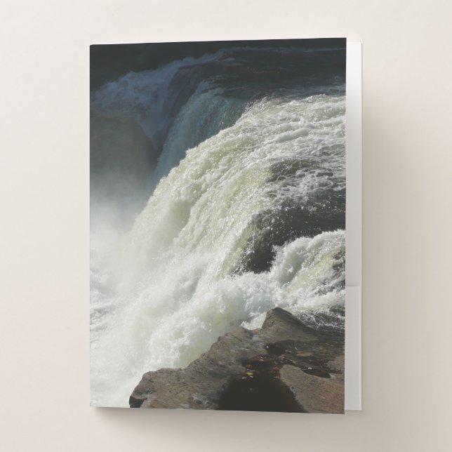 Ohiopyle Falls in Pennsylvania Pocket Folder (Front)