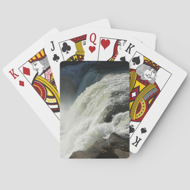 Ohiopyle Falls in Pennsylvania Poker Cards (Back)