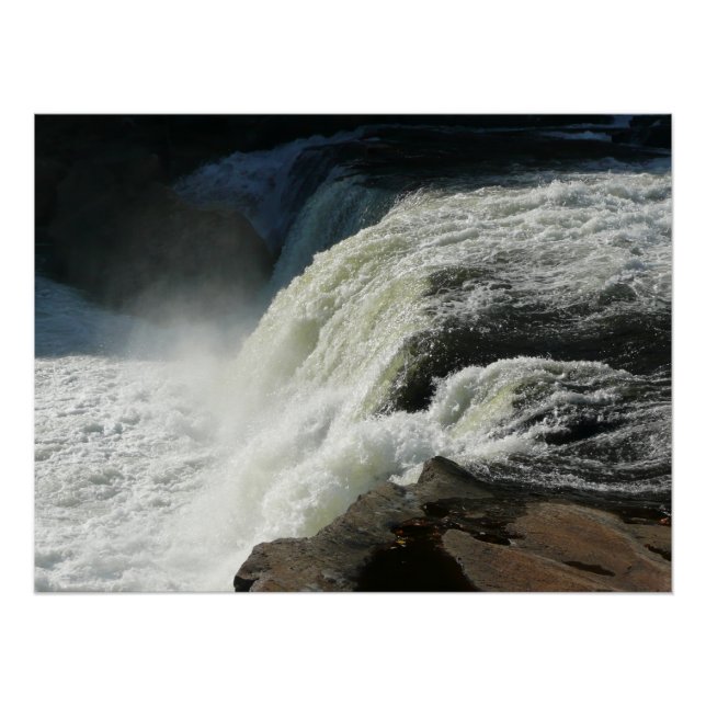 Ohiopyle Falls in Pennsylvania Poster (Front)