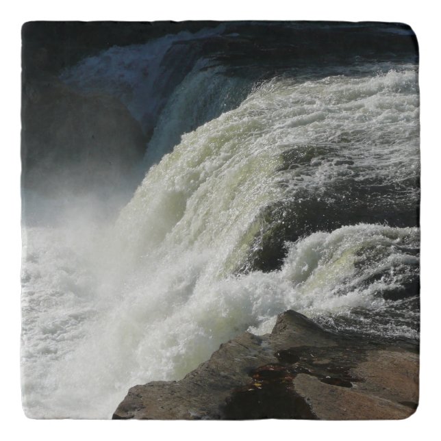 Ohiopyle Falls in Pennsylvania Trivet (Front)