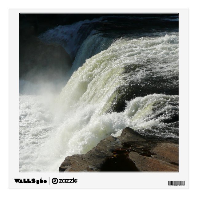 Ohiopyle Falls in Pennsylvania Wall Decal (Front)