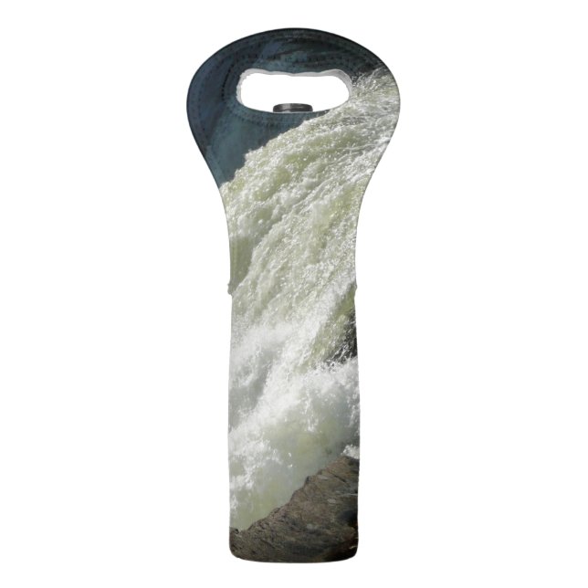 Ohiopyle Falls in Pennsylvania Wine Bag (Front)