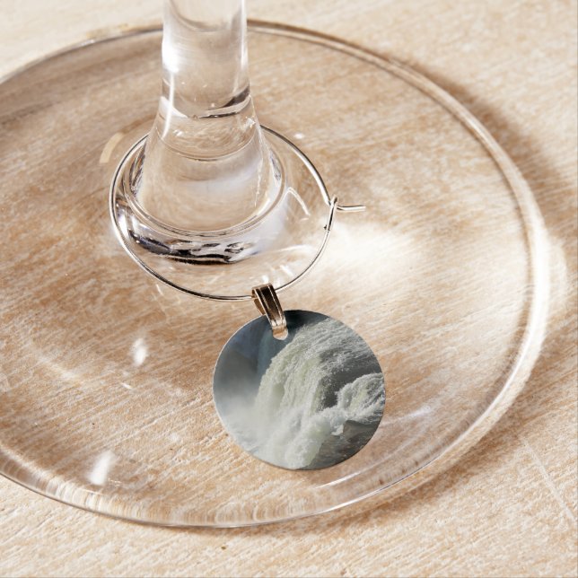 Ohiopyle Falls in Pennsylvania Wine Charm (In Situ)