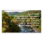 Ohiopyle River in Fall II Pennsylvania Autumn Business Card Magnet