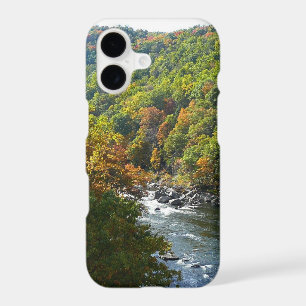 Ohiopyle River in Fall II Pennsylvania Autumn iPhone 17 Case