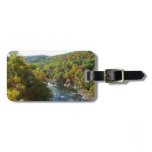 Ohiopyle River in Fall II Pennsylvania Autumn Luggage Tag