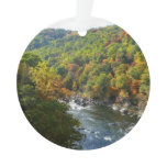 Ohiopyle River in Fall II Pennsylvania Autumn Ornament