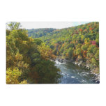 Ohiopyle River in Fall II Pennsylvania Autumn Placemat