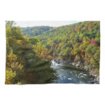 Ohiopyle River in Fall II Pennsylvania Autumn Towel