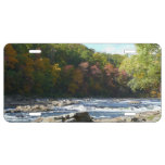 Ohiopyle River Rapids in Fall Pennsylvania Autumn License Plate