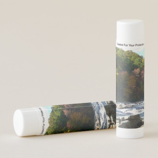 Ohiopyle River Rapids in Fall Pennsylvania Autumn Lip Balm (Front)