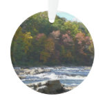 Ohiopyle River Rapids in Fall Pennsylvania Autumn Ornament
