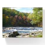 Ohiopyle River Rapids in Fall Pennsylvania Autumn Paperweight