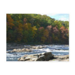 Ohiopyle River Rapids in Fall Pennsylvania Autumn Postcard