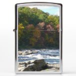 Ohiopyle River Rapids in Fall Pennsylvania Autumn Zippo Lighter