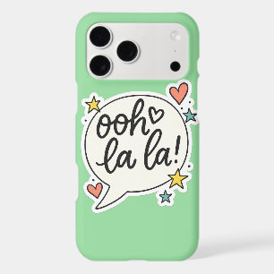 Ohlala Aesthetic Sticker iPhone 17 Pro Max Case