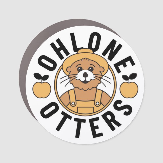 Ohlone Magnet - Golden Apples (Front)